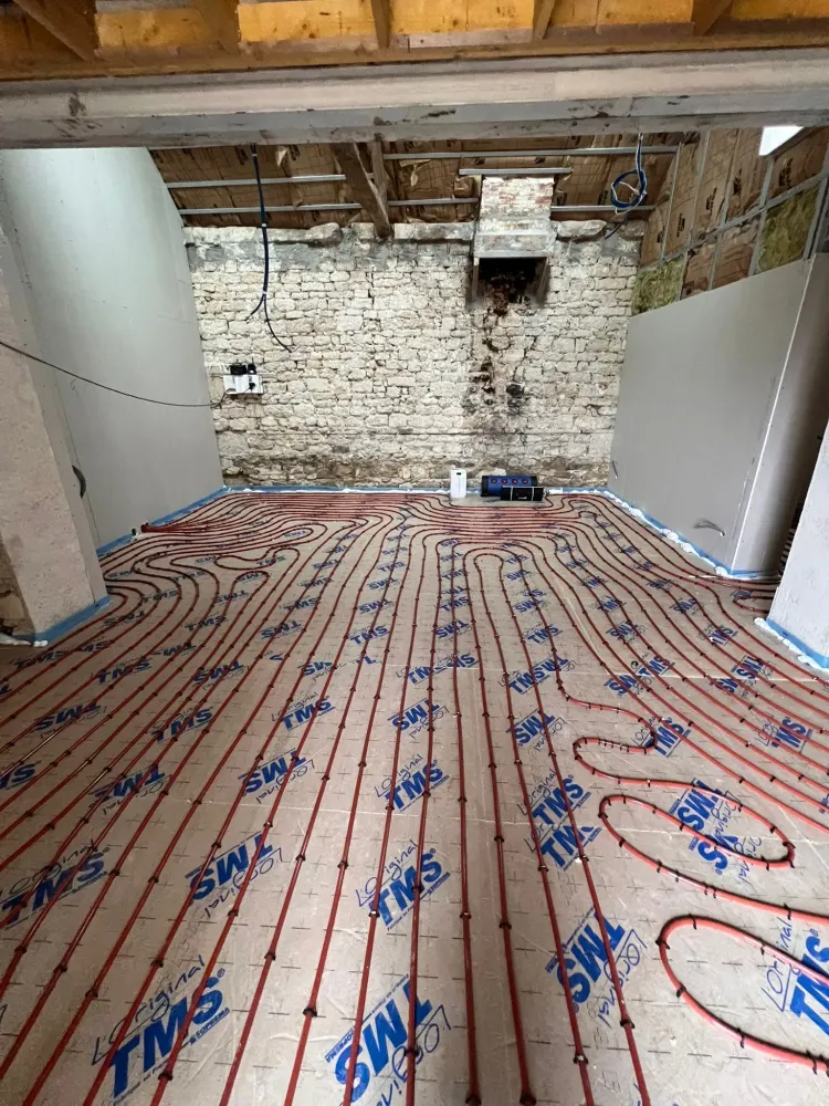 Plancher chauffant 1