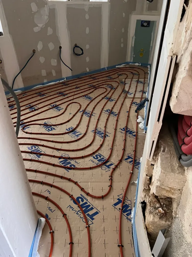 Plancher chauffant 2